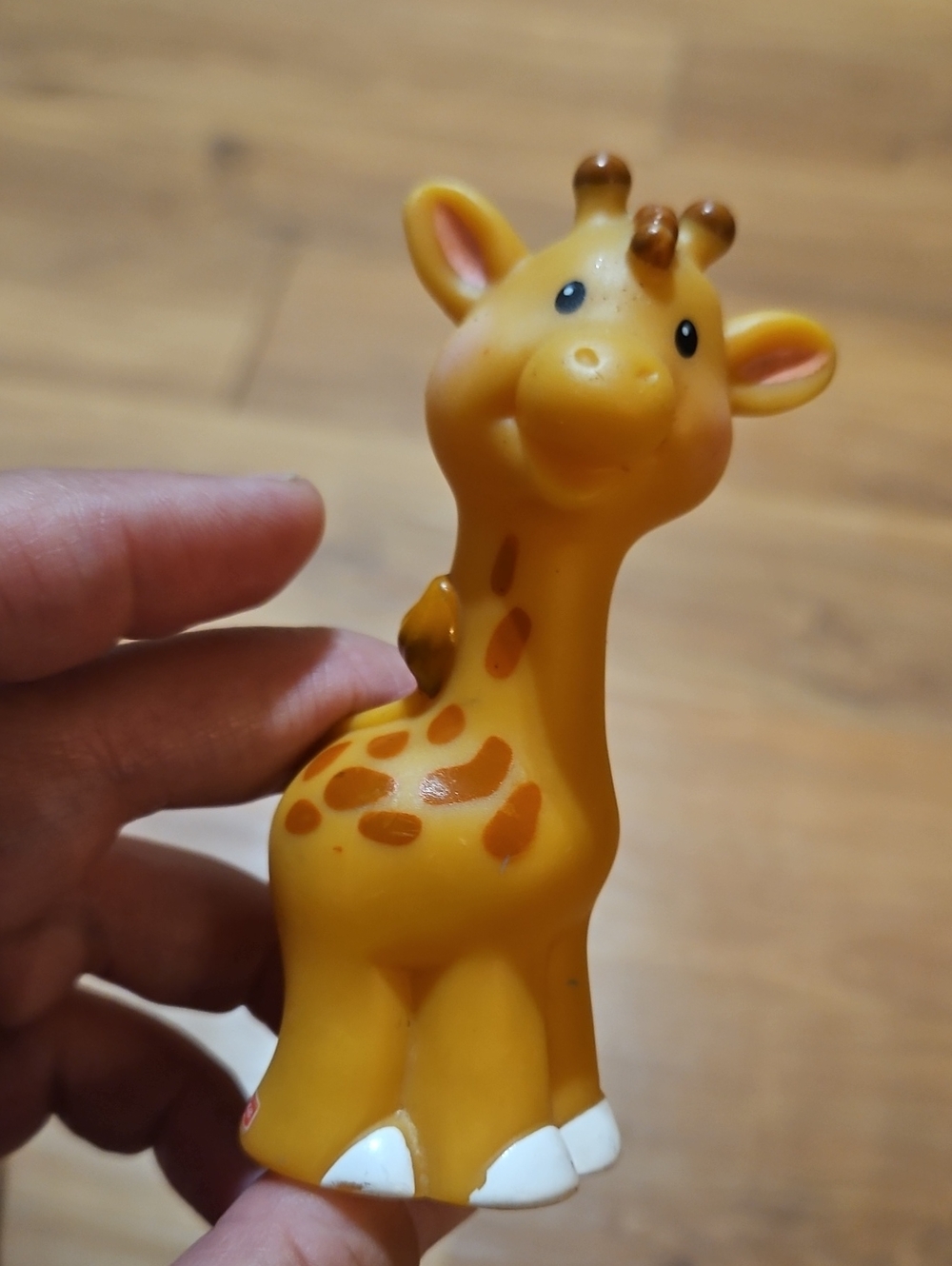 Fisher-Price Little People giraffe figure,